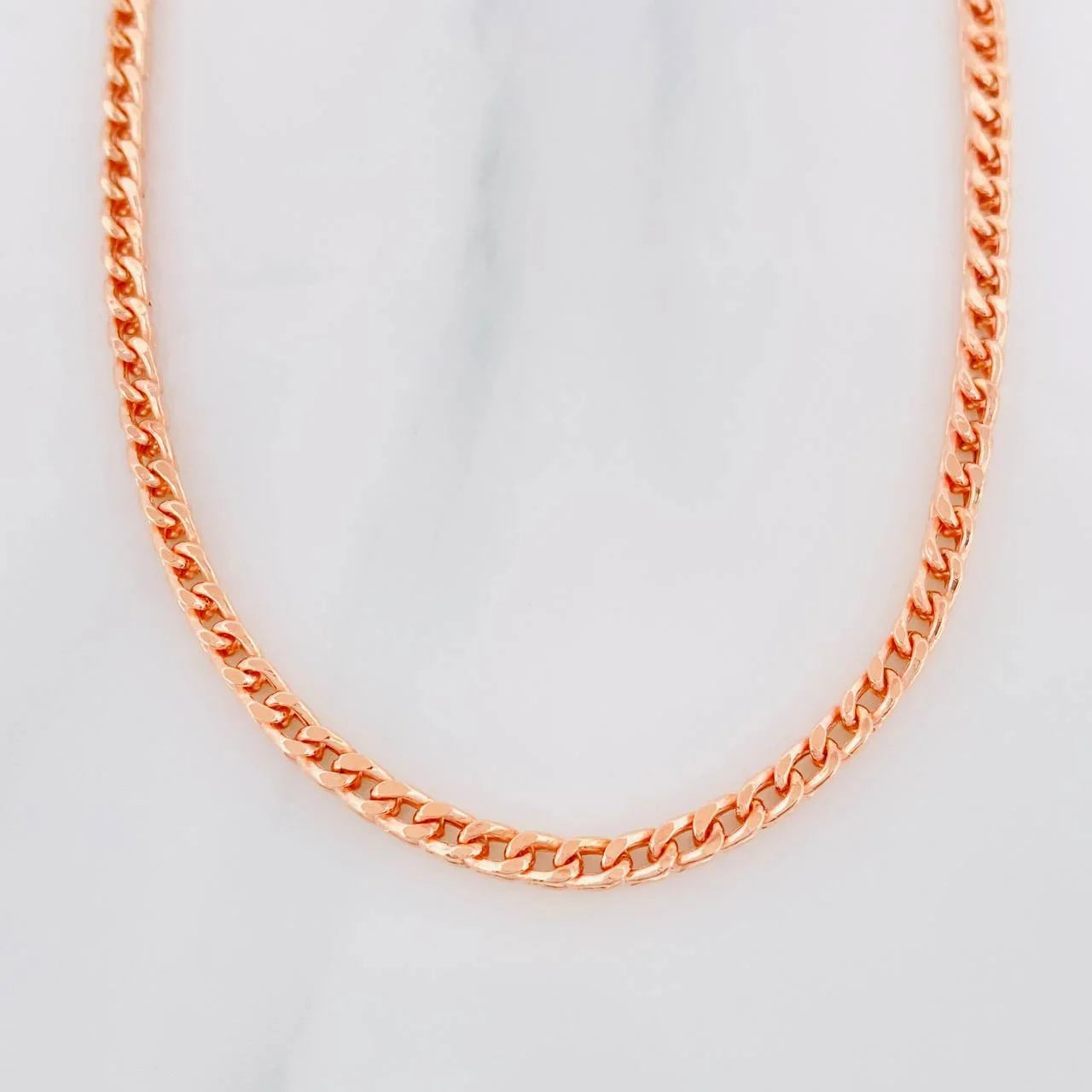 Cadena Franco 14g / 60cm / 2.9mm Oro Rosa 18K