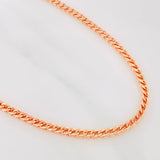 Cadena Franco 14g / 60cm / 2.71mm Oro Rosa 18K