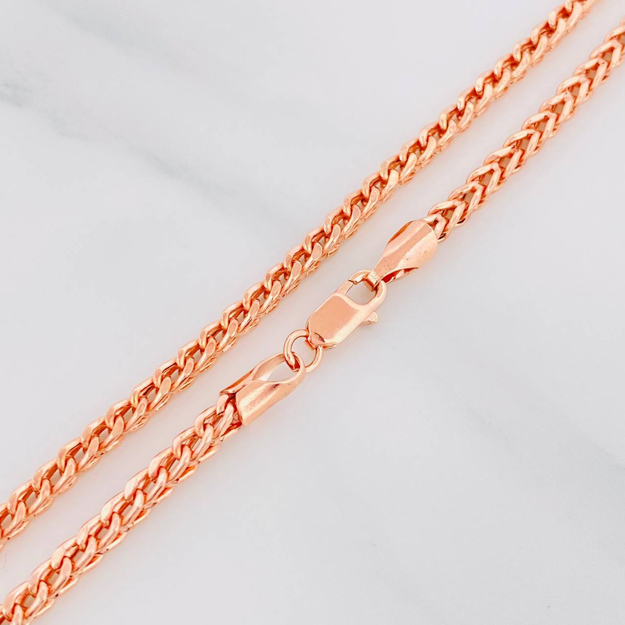 Cadena Franco 14g / 60cm / 2.71mm Oro Rosa 18K