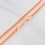 Cadena Franco 14g / 60cm / 2.71mm Oro Rosa 18K