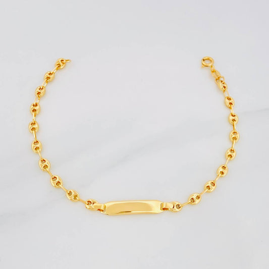 Pulso GC Placa Octagonal 2.65g / 19cm / 3.72mm Oro Amarillo 18K