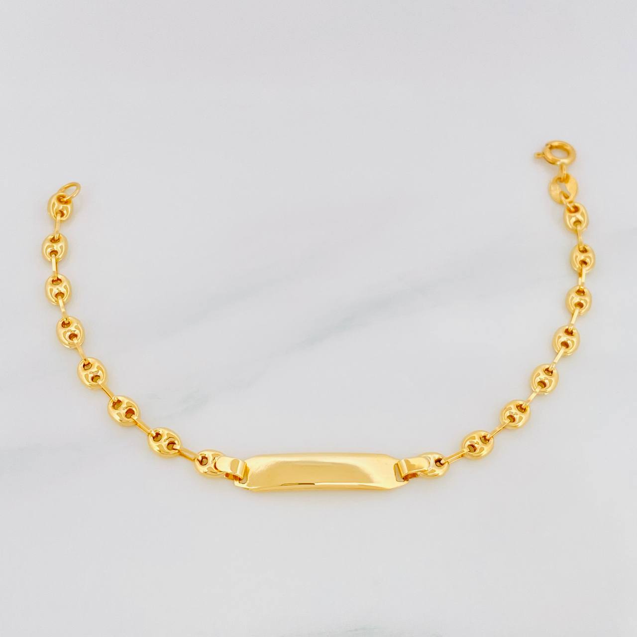 Pulso GC Placa 2.5g / 18cm / 3.75mm Oro Amarillo 18K