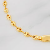 Pulso GC Placa 2.5g / 18cm / 3.75mm Oro Amarillo 18K