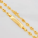 Pulso GC Placa 2.5g / 18cm / 3.75mm Oro Amarillo 18K