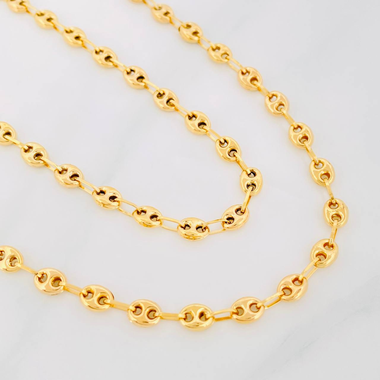 Cadena GC 8.15g / 60cm / 3.9mm Oro Amarillo 18K
