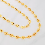 Cadena GC 8.15g / 60cm / 3.9mm Oro Amarillo 18K