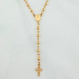 Rosario Virgen Milagrosa 6.45 g / 46.5 cm / 4mm-3 mm Oro Amarillo 18K