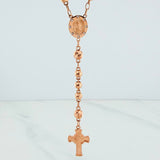 Rosario Virgen De Guadalupe 17.35 g / 40 cm / 6mm-5 mm Oro Rosa 18K