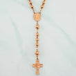 Rosario Virgen De Guadalupe 17.35 g / 40 cm / 6mm-5 mm Oro Rosa 18K