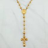 Rosario Virgen Milagrosa 13.2 g / 40 cm / 6mm-5 mm Oro Amarillo 18K