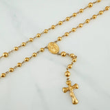 Rosario Virgen Milagrosa 13.2 g / 40 cm / 6mm-5 mm Oro Amarillo 18K