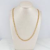 Cadena Gc 8.2 g / 46 cm / 4 mm Oro Amarillo 18K