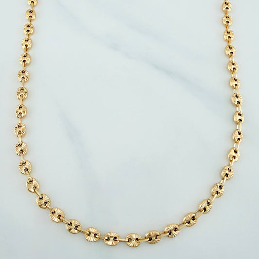 Cadena Gc 8.2 g / 46 cm / 4 mm Oro Amarillo 18K