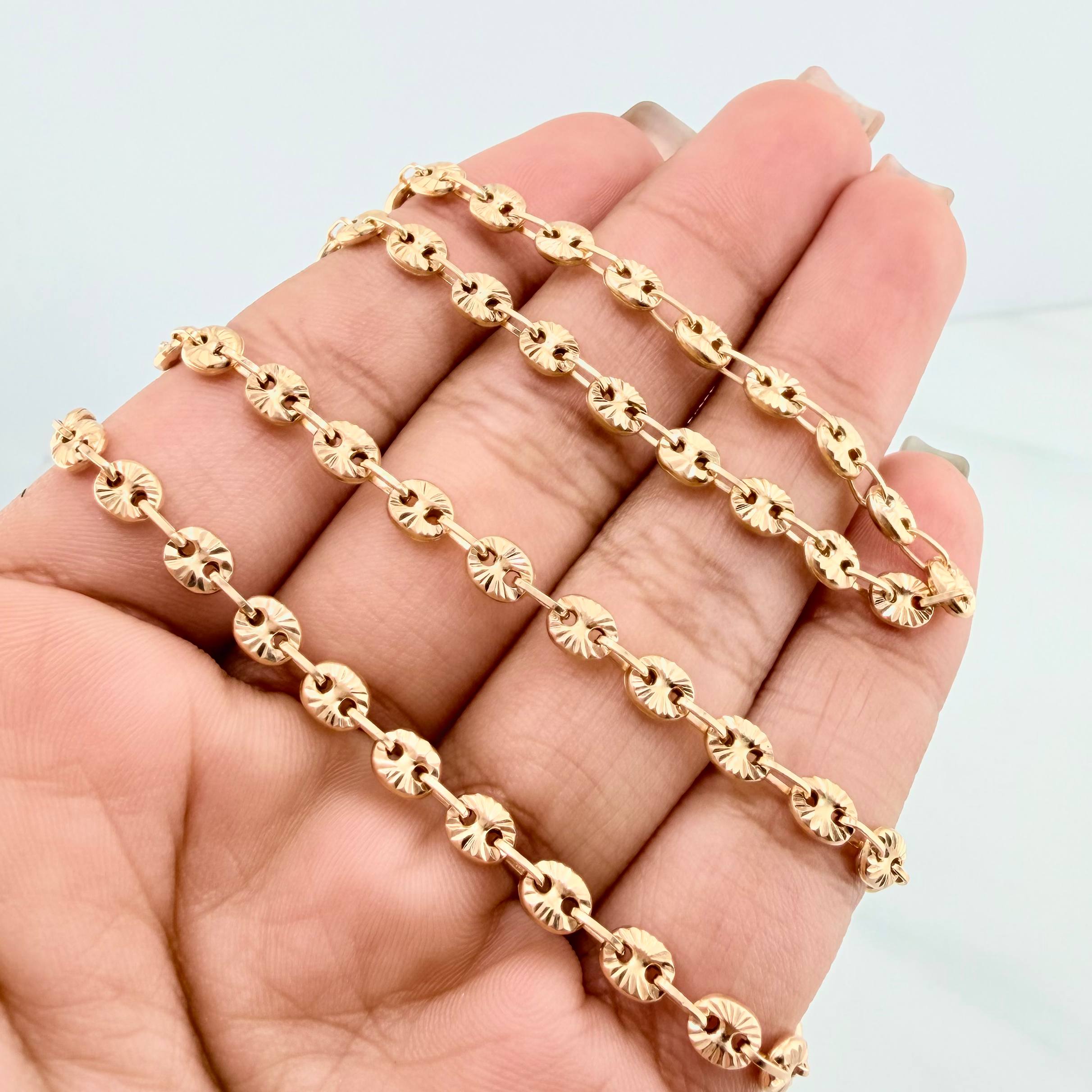 Cadena Gc 8.2 g / 46 cm / 4 mm Oro Amarillo 18K