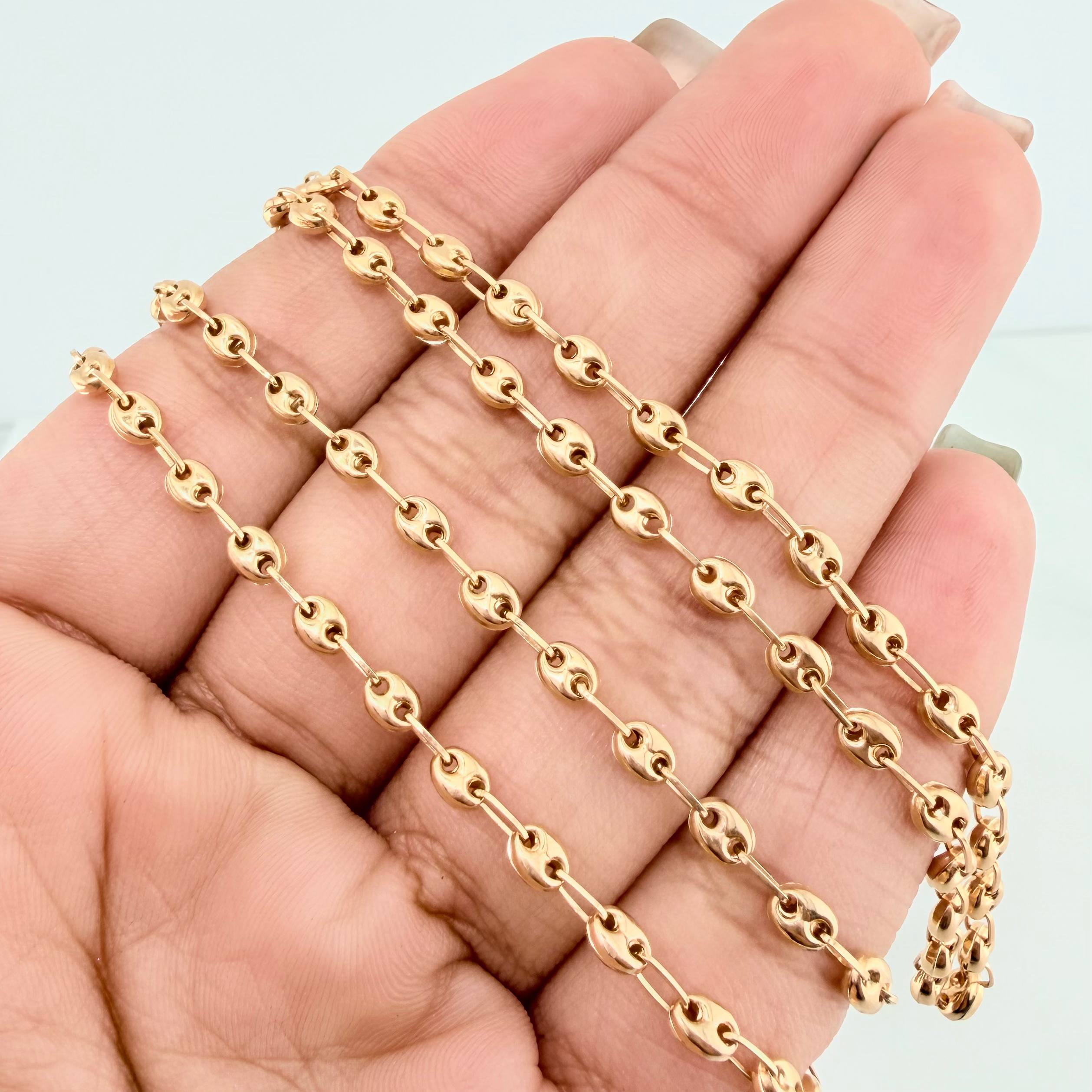 Cadena Gc 5.3 g / 51 cm / 3 mm Oro Amarillo 18K