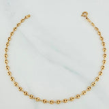 Tobillera Gc 2.85 g / 24.5 cm / 3.2 mm Oro Amarillo 18K