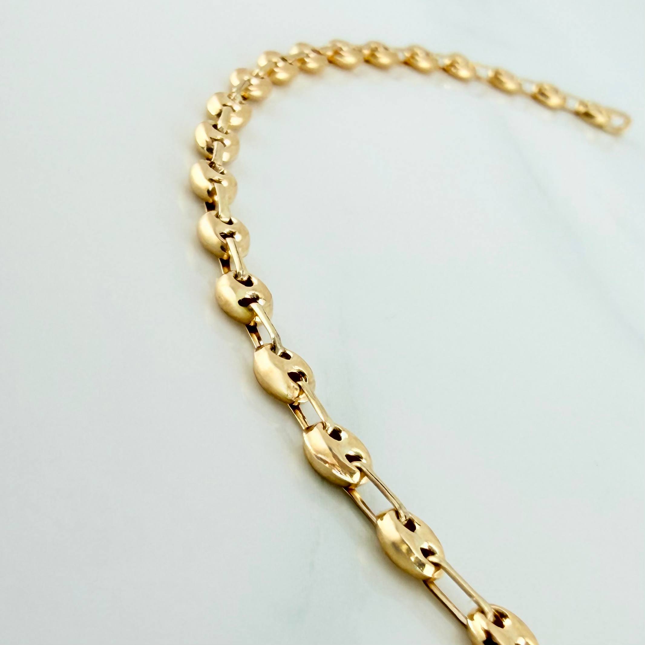 Tobillera Gc 2.8 g / 25 cm / 3.2 mm Oro Amarillo 18K