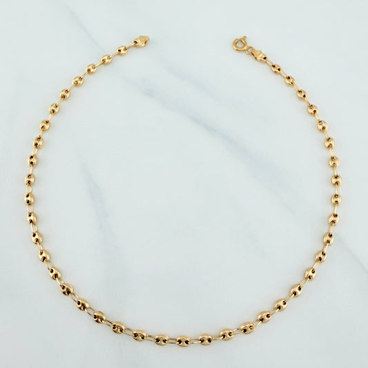 Tobillera Gc 3.1 g / 26 cm / 3.35 mm Oro Amarillo 18K