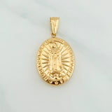 Dije Virgen Guadalupe 2.4 g / 3.7 cm Oro Amarillo 18K