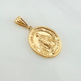 Dije Virgen Milagrosa 1.95 g / 3.4 cm Oro Amarillo 18K