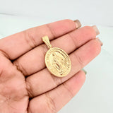 Dije Virgen Milagrosa 1.95 g / 3.4 cm Oro Amarillo 18K