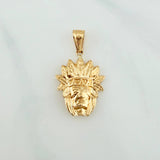 Dije Indio 1.85 g / 3.6 cm Oro Amarillo 18K