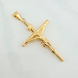 Dije Cruz Cristo 3.15 g / 5.8 cm Oro Amarillo 18K