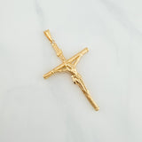 Dije Cruz Cristo 1.8 g / 5.6 cm Oro Amarillo 18K