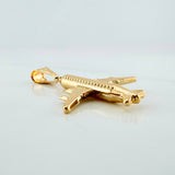 Dije Avion 1.6 g / 3.7 cm Oro Amarillo 18K