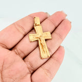 Dije Cruz Cristo 4.9 g / 5.1 cm Oro Amarillo 18K