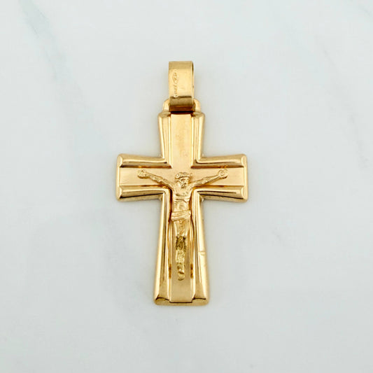 Dije Cruz Cristo 4.9 g / 5.1 cm Oro Amarillo 18K