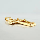 Dije Cruz Cristo 4.9 g / 5.1 cm Oro Amarillo 18K