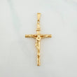 Dije Cruz Cristo 1.45 g / 4.9 cm Oro Amarillo 18K