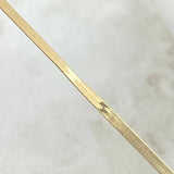 Cadena Espejo 3.85gr / 40cm / 2.5mm Oro Amarillo +3 *