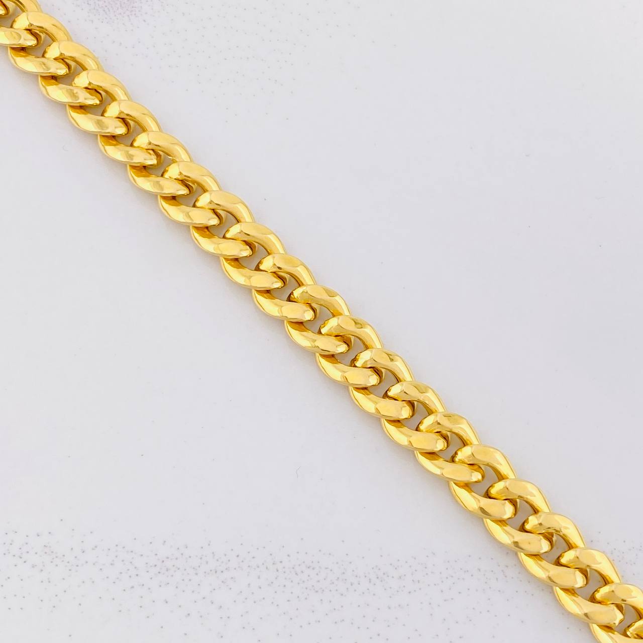 Pulso Cubano 5g / 19.3cm / 6.9mm Oro Amarillo 18K
