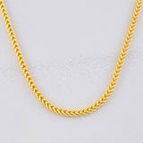 Cadena Franco 9.3g / 60cm / 2.2mm Oro Amarillo 18K