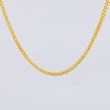 Cadena Franco 9.3g / 60cm / 2.2mm Oro Amarillo 18K