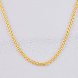 Cadena China 3.25g / 60cm / 1.4mm Oro Amarillo 18K