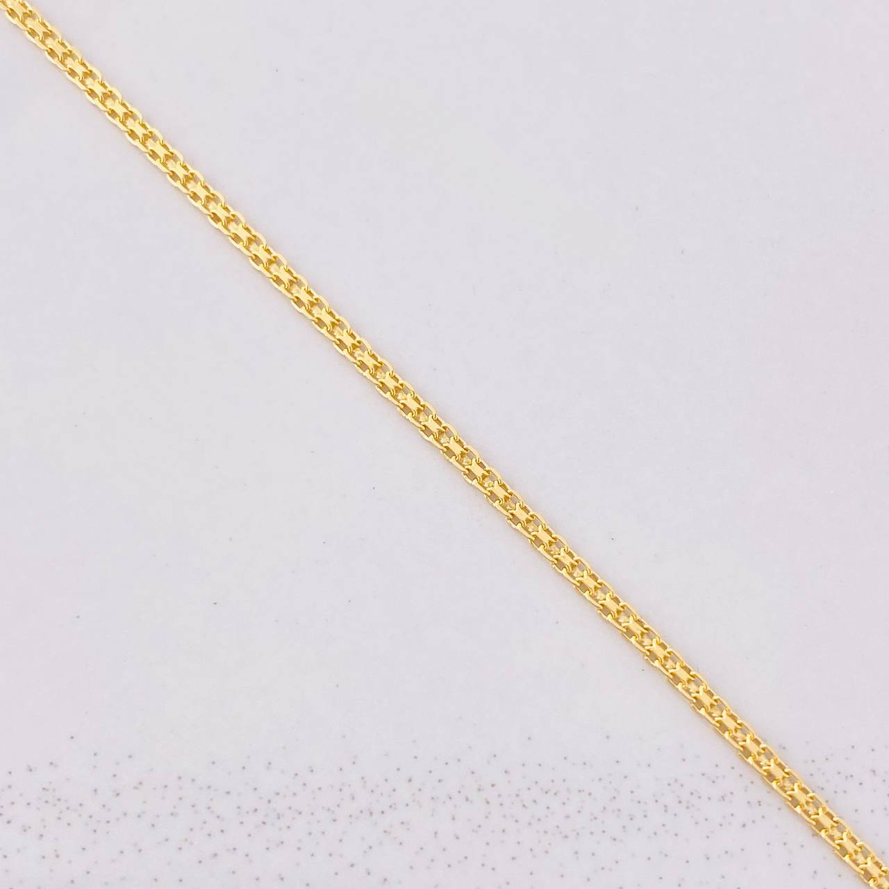 Cadena China 3.15g / 60cm / 1.4mm Oro Amarillo 18K