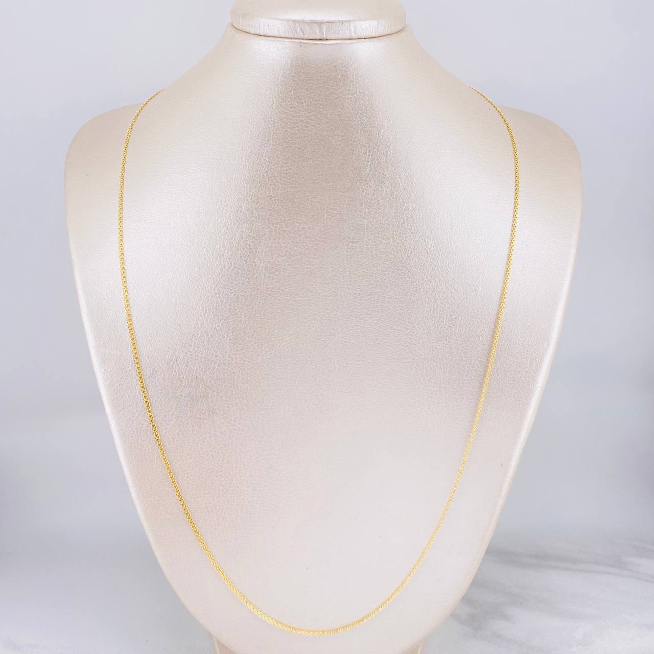 Cadena China 3.25g / 60cm / 1.4mm Oro Amarillo 18K