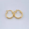 Candongas Ozy 0.9gr / 1.5cm / Oro Amarillo 18K %