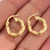 Candongas Isis 1.6gr / 1.8cm / mm Oro Amarillo 18K %