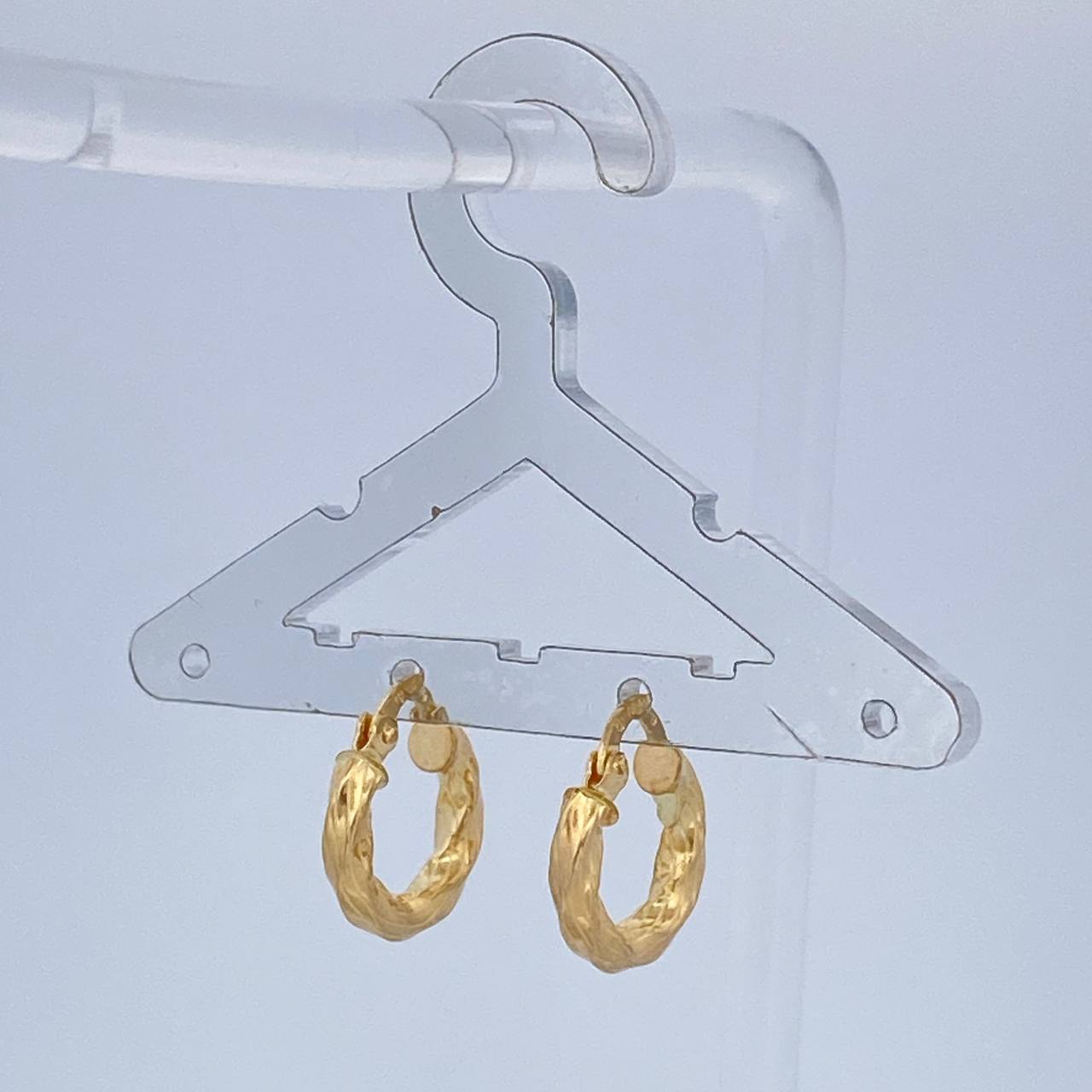 Candongas Isis 1.6gr / 1.8cm / mm Oro Amarillo 18K %