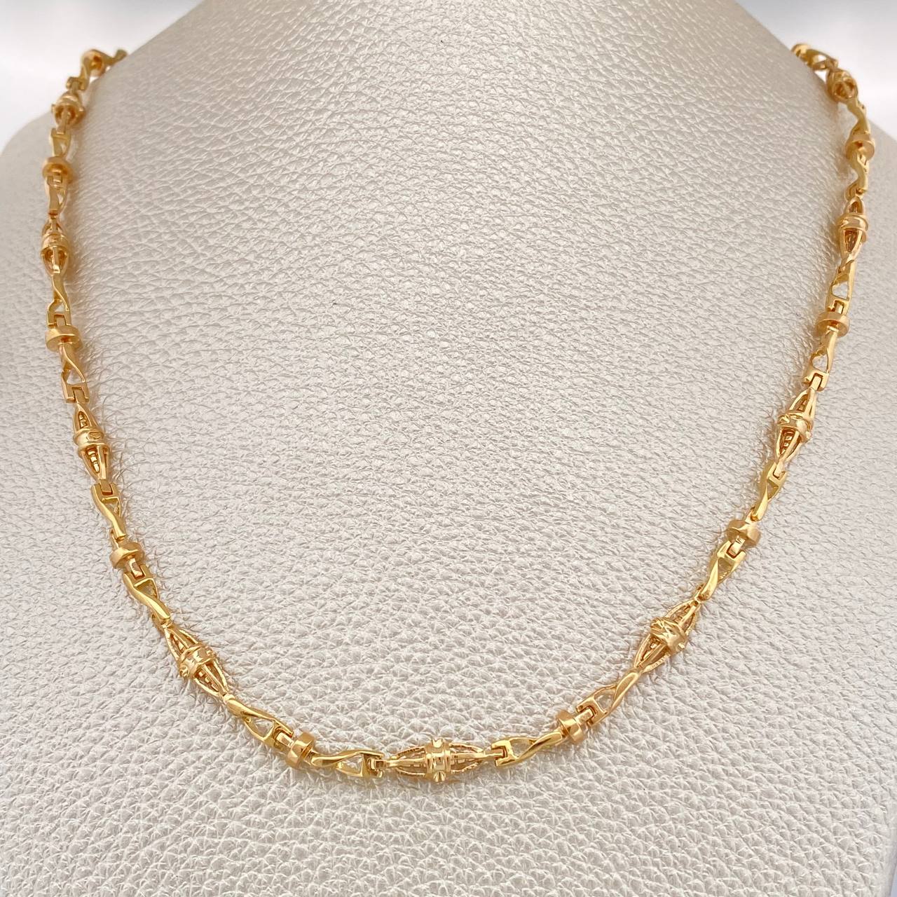 Cadena Dubai 31.05gr / 61.5cm / 4.65mm Oro Amarillo 18K %