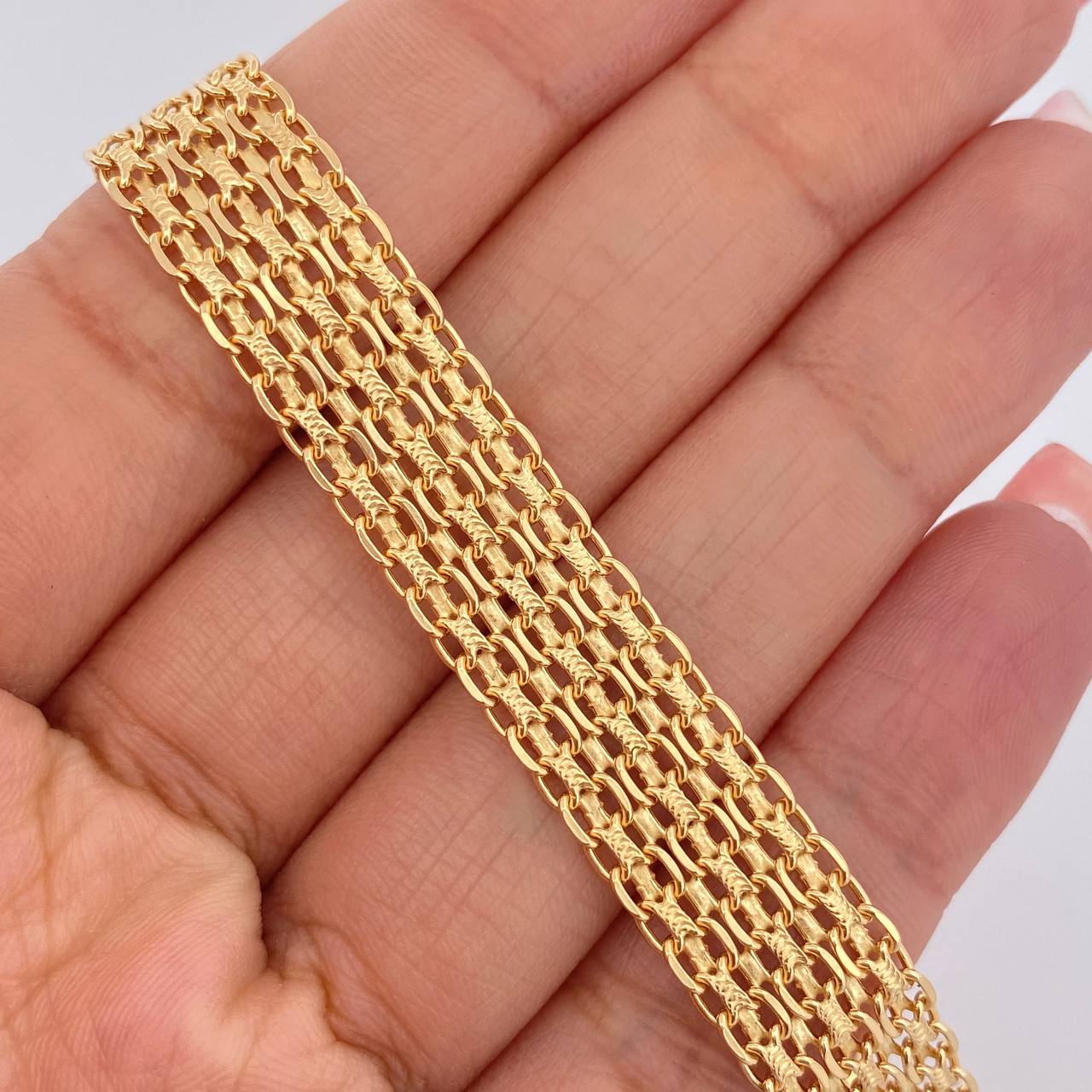 Cadena China 52.35gr / 60.7cm / 11.3mm Oro Amarillo +1 18K $