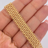 Cadena China 52.35gr / 60.7cm / 11.3mm Oro Amarillo +1 18K $