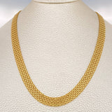 Cadena China 23.35gr / 61cm / 7.2mm Oro Amarillo +1 18K $