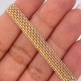 Cadena China 23.05gr / 61cm / 7.1mm Tres Oros +1 18K $