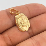 Dije Rostro Cristo 1.3gr / 3.1cm / Oro Amarillo 18K %