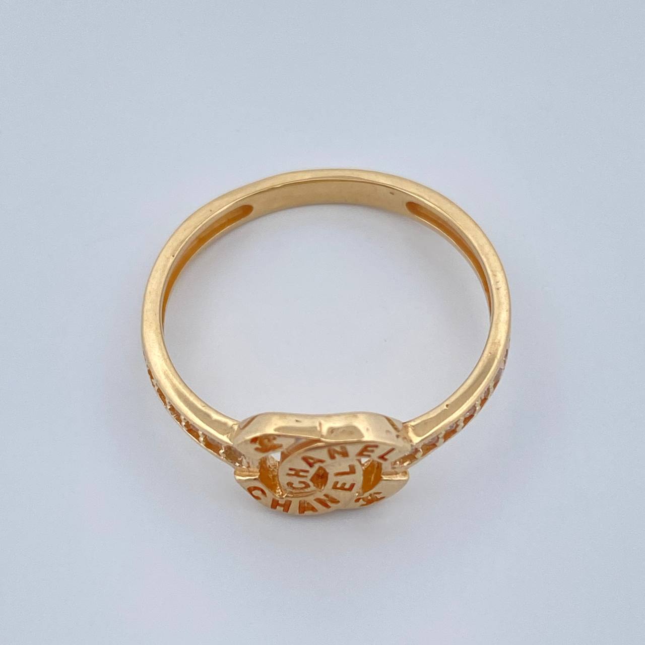 Anillo Olas Cruzadas 2.15gr / T6 / Oro Amarillo 18K %
